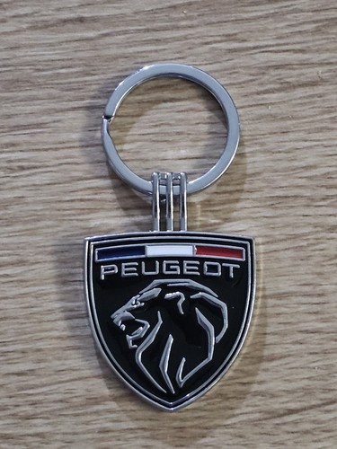 Porte clé peugeot métal - en,