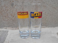 2 verres RICARD tube 22 cl