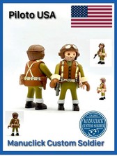 PLAYMOBIL Custom WW2 SOLDAT DE