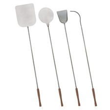 Set 4 Pelles à Pizza Inox