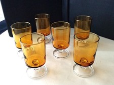 6 Verres à vin Vintage