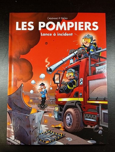 Les pompiers lance - lance, incident