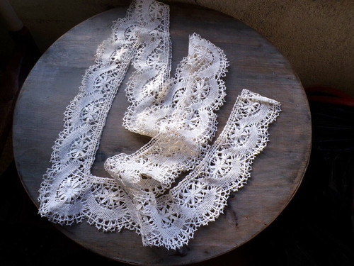 Linge ancien tour nappe en - linge,
