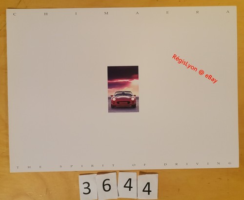 Tvr chimaera prospectus - tvr,