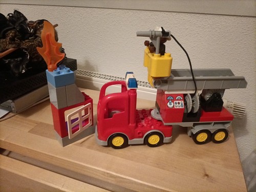 Lego duplo camion pompier - pompier,