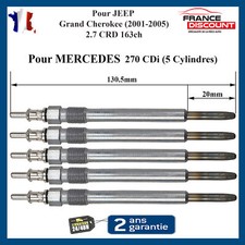 5 Bougie de préchauffage pour Mercedes Classe G ML 270 CDI 270CDI SPRINTER