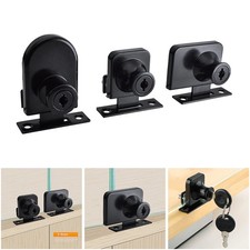 Serrure d'armoire 2x accessoires clés présentoir armoire porte vitrée sans pe