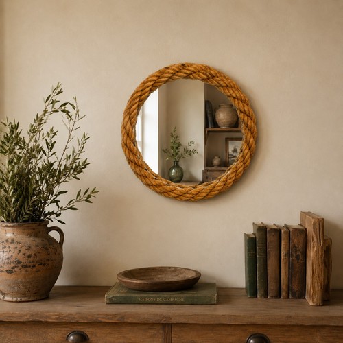 Petit miroir mural - , rond