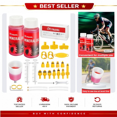 Kit purge frein vtt - frein, 120ml