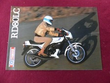 Prospectus catalogue  Moto : YAMAHA RD 80 LC