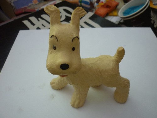 Herge figurine pouet - /,