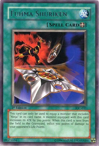 Fuhma shuriken - yu-gi-oh!,