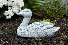 Statuette en pierre canard