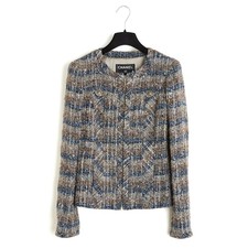 Chanel 2004 Veste Tweed Taupe