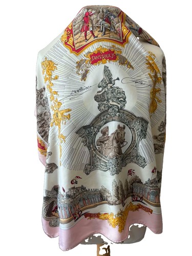 Rare foulard hermès voltaire - rare,