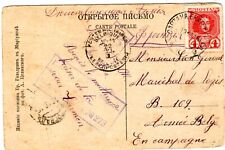 1916 Oct 16th. Censor Picture Postcard. Marioupol to Armee Belge en Campagne.