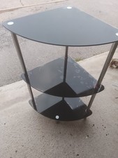 lot de  2 étagères En Verre