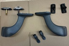 Herman Miller Aeron Remastered - Left + Right Arms - Height Adjustable - OEM