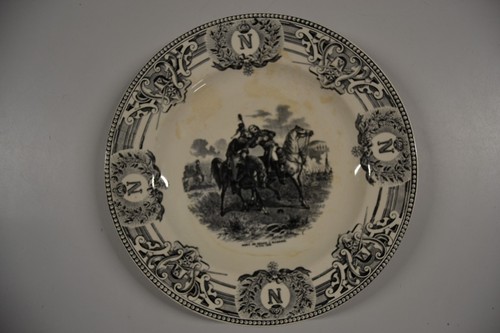 Assiette napoléon mort de - assiette,