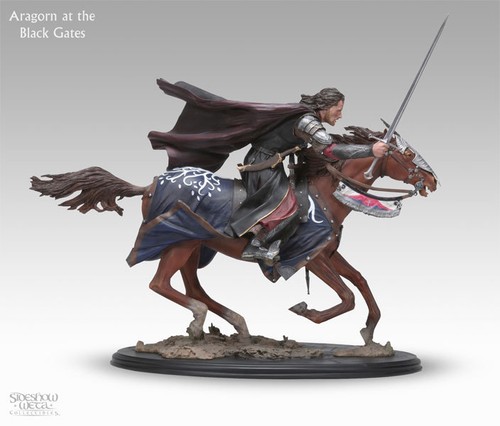 Statue aragorn elessar black - elessar,