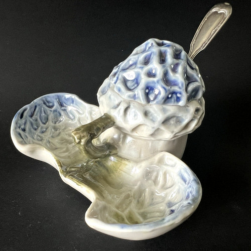 Salière double ancienne - salière,