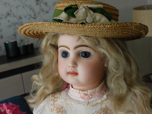 Bébé jumeau ancien tête - bébé,