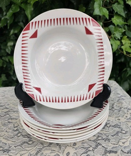 Lot assiettes creuses van - 7,