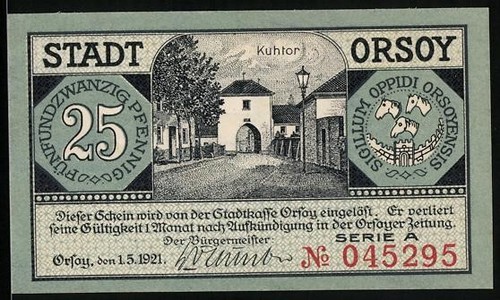 Monnaie nécessité orsoy - monnaie,
