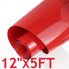 12 " x5 'Rouge Htv à Repasser