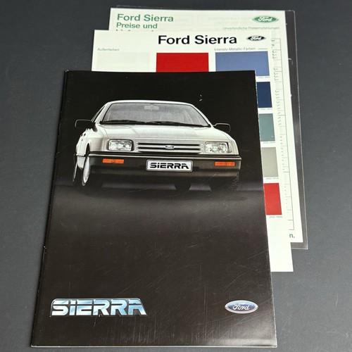 Ford sierra 32p brochure - /,