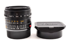 Leica Elmar-M 24mm F/3.8 E46 ASPH 6bit #11648 with Hood Near Mint