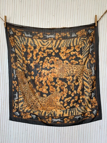 Foulard carré 90cm mousseline - foulard,
