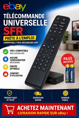 Telecommande sfr connect tv3 - sfr,