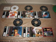 SET OF 5 NEO GEO CD GAMES JAP IMPORT