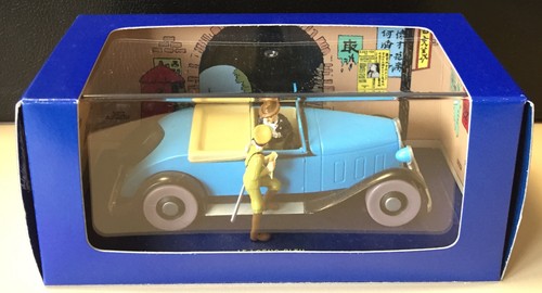 Voiture tintin décapotable - voiture,