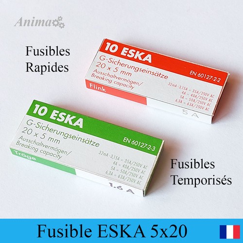 Boite fusibles verre - 10,