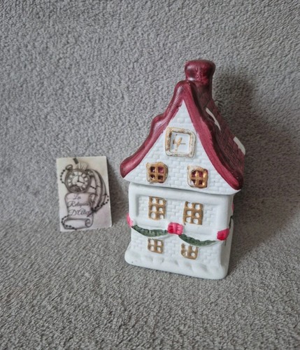 Boite maison décor noël - , en