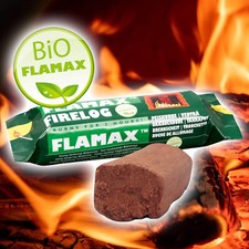 50 X Flamax Feu de Bois Cheminée Anzündscheit (Bois D'Allumage) 0,9 KG Bois 100%