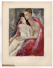 Erotic Lithograph 1934-35 Mariette Lydis /Bpat5