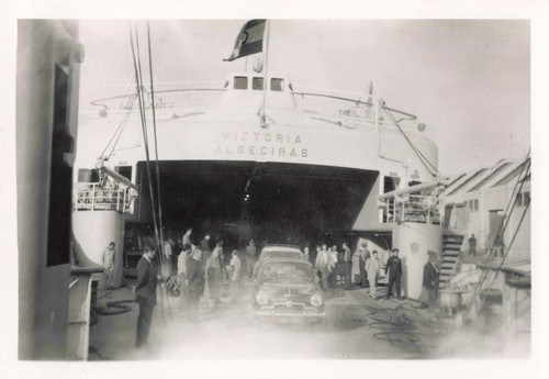 Ancienne photo 1953 paquebot - 1953,