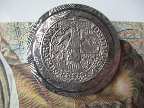Ancien porte billet pince à - porte,