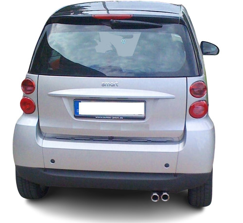 Double embout échappement - double,