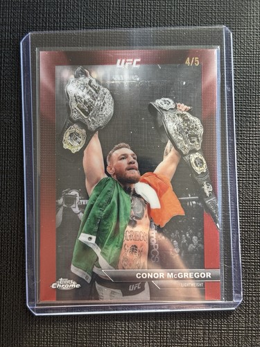 Conor mcgregor topps chrome - mcgregor,