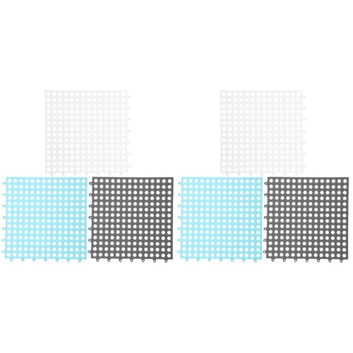 6pcs plastic rabbit mat - 6pcs,