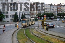35mm Slide BELGIUM STIB Brussels Bruxelles Tram Strassenbahn 7949 1998 Orig
