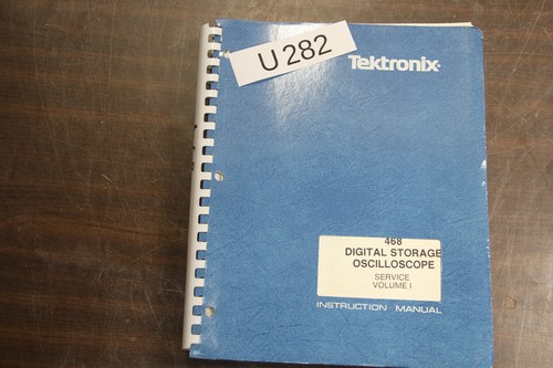 Tektronix 468 service manual - tektronix,