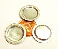 Set 3 Métal Rond Étain