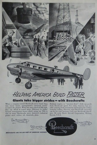 1952 pub beech - beech, aircraft