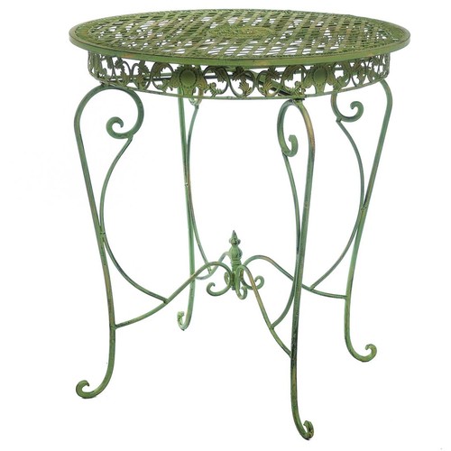 Table jardin style antique - table,