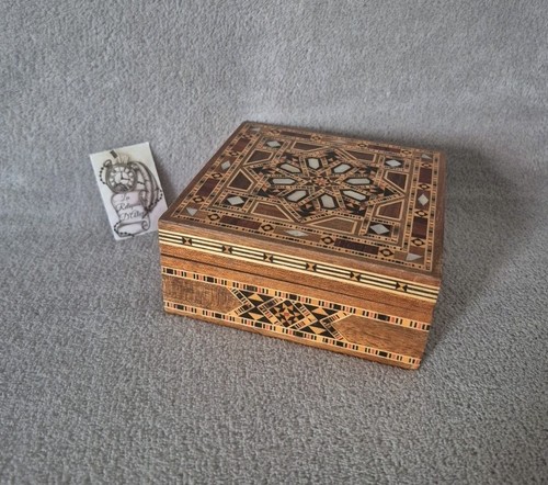 Boite marqueterie syrienne - boite,